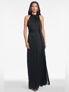 SACHIN & BABI black KAYLA GOWN 0